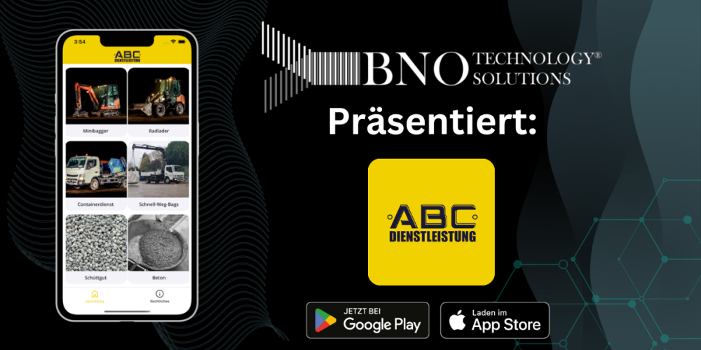 Die ABC Dienstleistung App jetzt herunterladen.